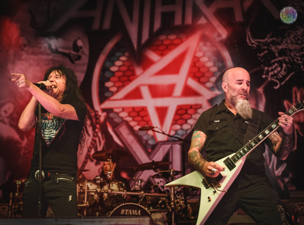 Anthrax Vocalist Joey Belladonna and Guitarist Scott Ian